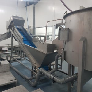 fish filleting line