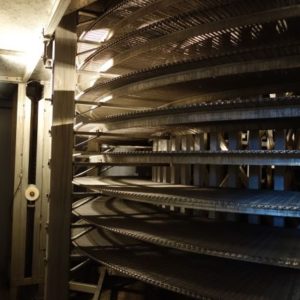 Spiral freezer 1500 till 2000 kg hour