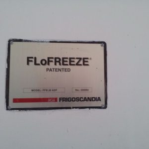 Frigoscania flow feezer